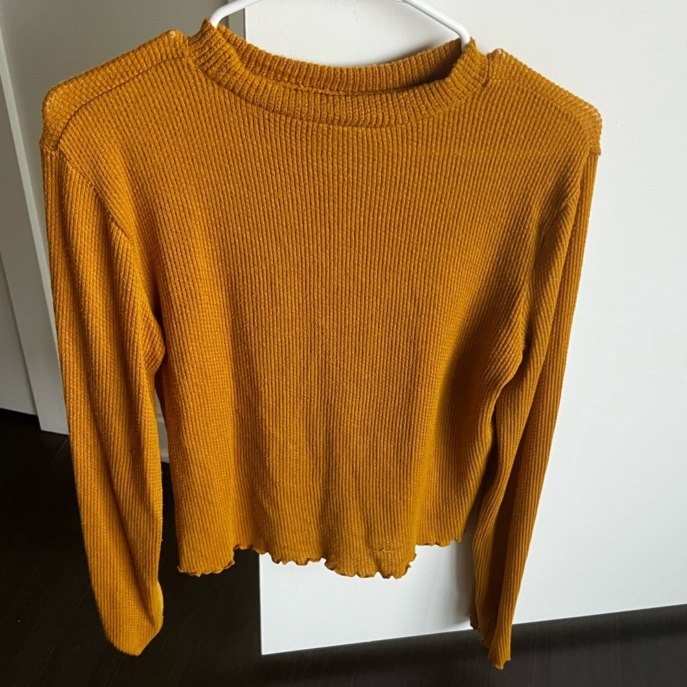 Mock neck long sleeve